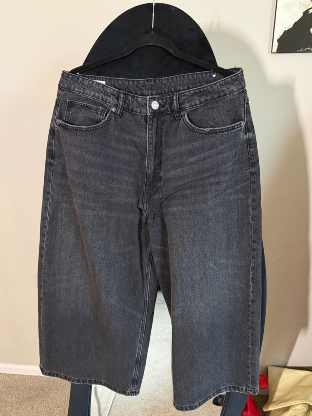 Zara Black Jorts
